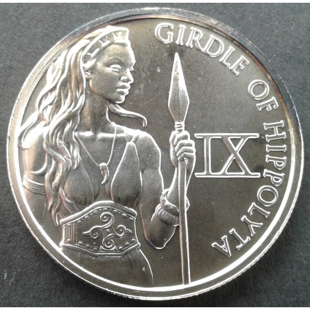 1 Oz Provident Metals Hercules Girdle of Hippolyta Obverse