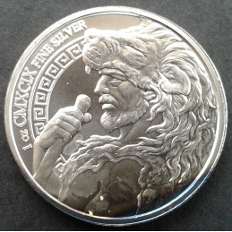 1 Oz Provident Metals Hercules Girdle of Hippolyta Reverse