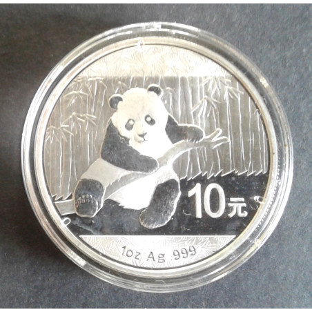 2014 1 Oz Chinese Panda Obverse