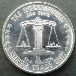1 Oz TenTex Statue of Liberty Reverse