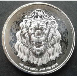 2021 1 Oz Niue Roaring Lion Reverse
