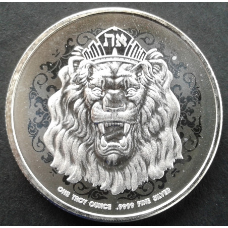 2021 1 Oz Niue Roaring Lion Reverse