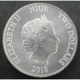2018 1 Oz Niue Tree of Life Obverse