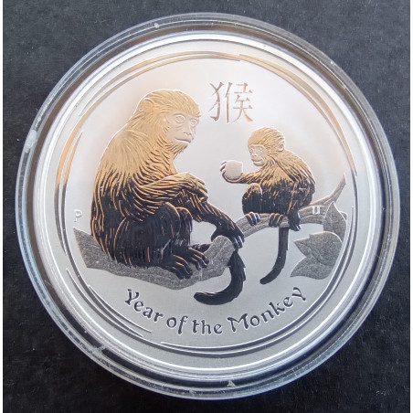 2016 1 Oz Australian Lunar Series 2 [Monkey] Reverse