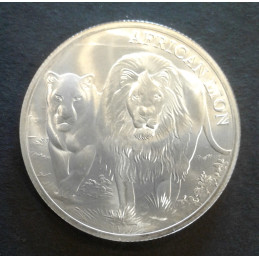2016 1 Oz Congo Lion Obverse