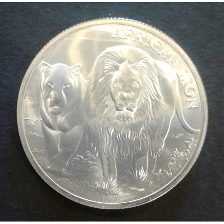 2016 1 Oz Congo Lion Obverse
