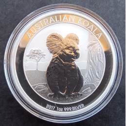 2017 1 Oz Australian Koala Reverse