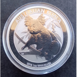 2018 1 Oz Australian Koala Reverse