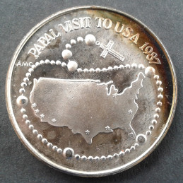 1987 AMC Papal Visit Reverse
