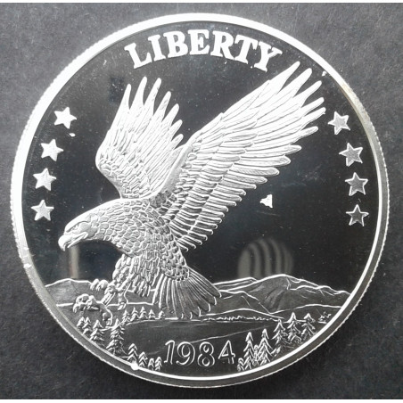 1984 1 Oz Olde New England Mint Double Eagle Obverse
