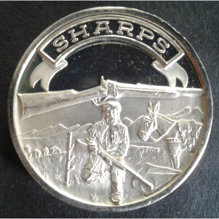 20 Gram International Mint Nation of Riflemen Sharps Obverse