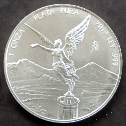 2019 1 Oz Mexican Libertad Reverse