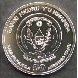 2022 1 Oz Rwanda Lunar Tiger Obverse