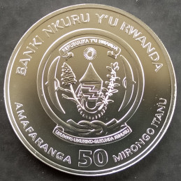 2019 1 Oz Rwanda Nautical Ounce Victoria Obverse