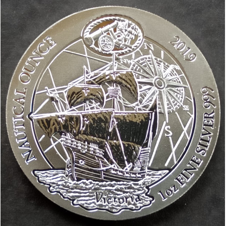 2019 1 Oz Rwanda Nautical Ounce Victoria Reverse