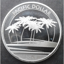 2018 1 Oz Fiji Pacific Dollar Obverse