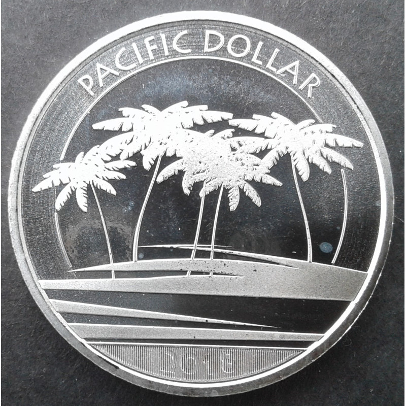 2018 1 Oz Fiji Pacific Dollar Obverse