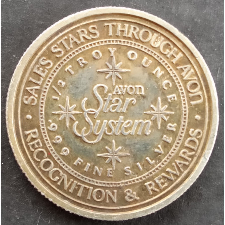1/2 Oz Avon Sales Increase Obverse