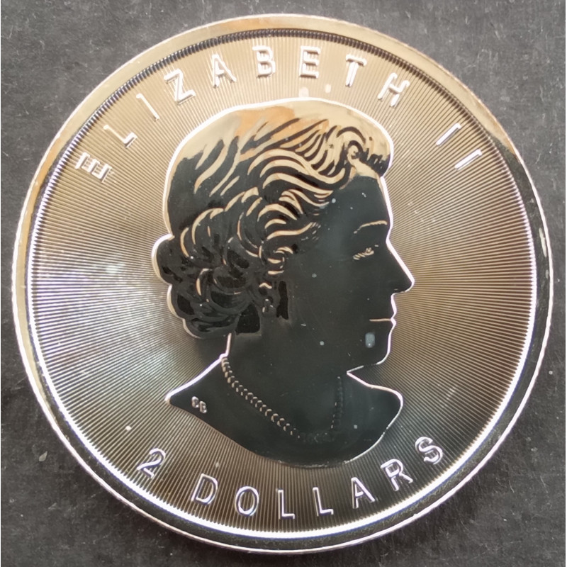 2015 1/2 Oz Canada Bald Eagle Reverse