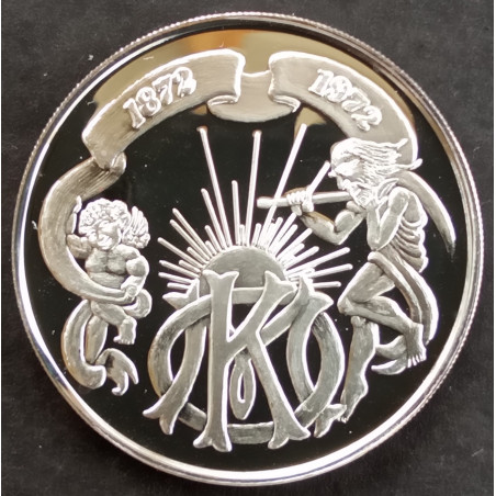 1972 1 Oz Knights of Momus Doubloon Obverse