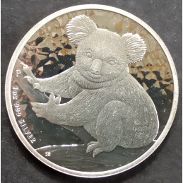 2009 1 Oz Australian Koala Reverse