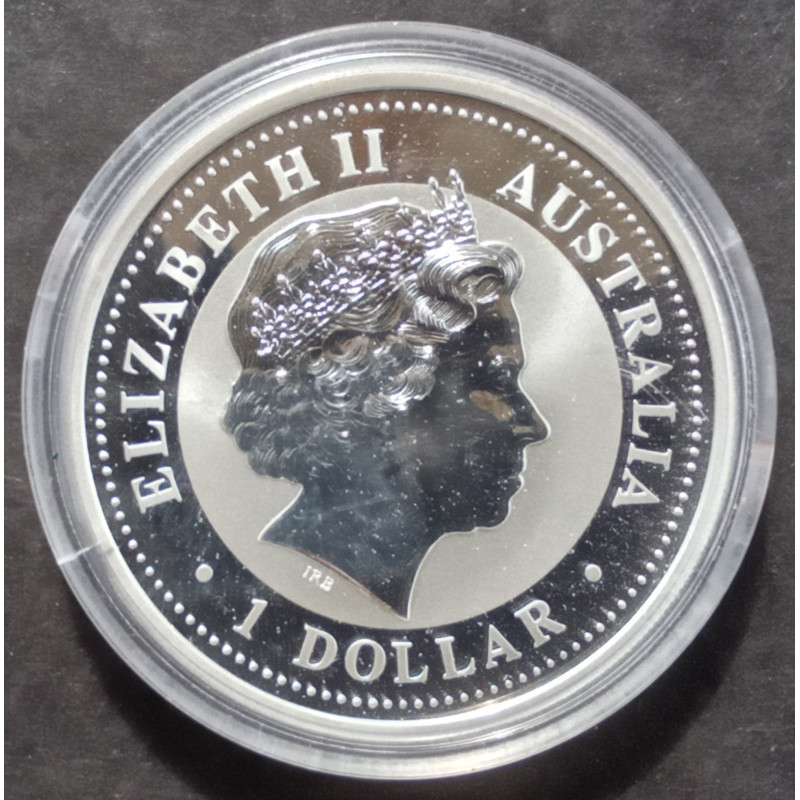 1999 1 Oz Australian Lunar Series 1 [Rabbit] Obverse
