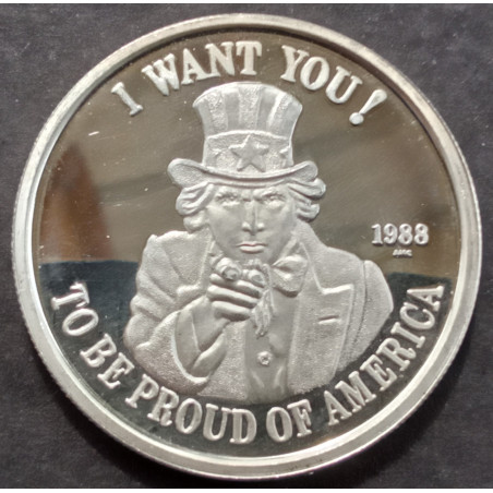 1988 AMC Uncle Sam Obverse