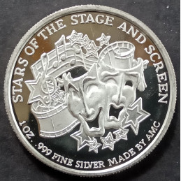 1 Oz AMC Screen Stars James Dean Reverse
