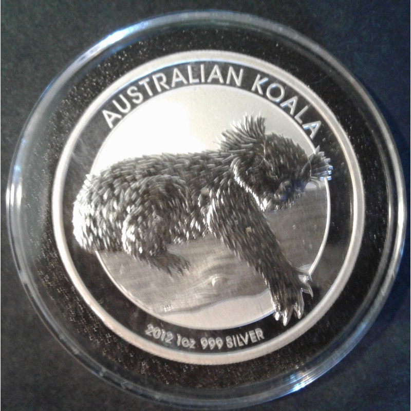 2012 1 Oz Australian Koala Obverse