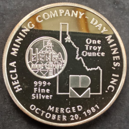 1982 1 Oz Hecla Mining Reverse