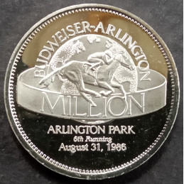1986 1 Oz Festival of Racing Arlington Park Obverse