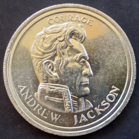 1975 1/2 Oz Liberty Lobby Andrew Jackson Obverse