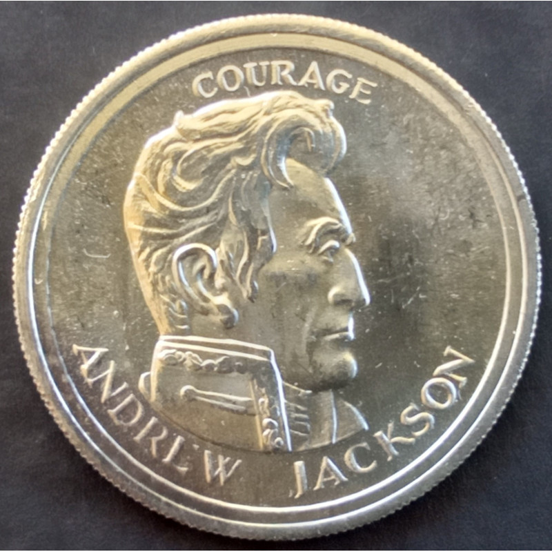 1976 1/2 Oz Liberty Lobby Andrew Jackson Obverse
