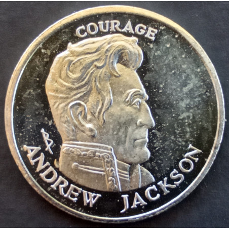 1985 1/2 Oz Liberty Lobby Andrew Jackson Obverse