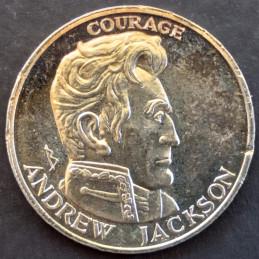1993 1/2 Oz Liberty Lobby Andrew Jackson Obverse