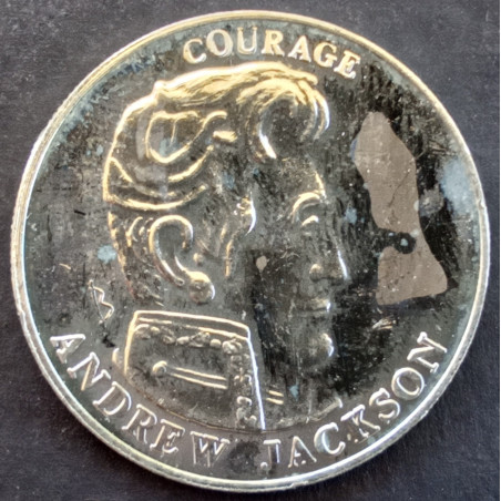 1995 1/2 Oz Liberty Lobby Andrew Jackson Obverse