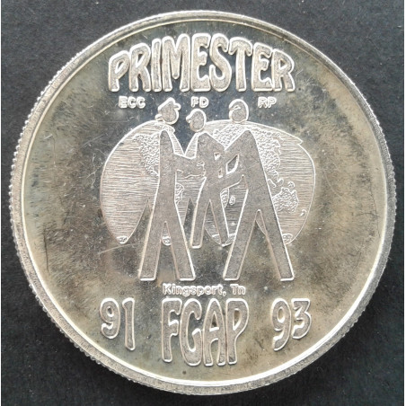1993 1 Oz Primester Value Awareness Obverse