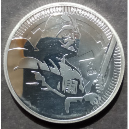 2020 1 Oz Niue Star Wars Darth Vader Reverse
