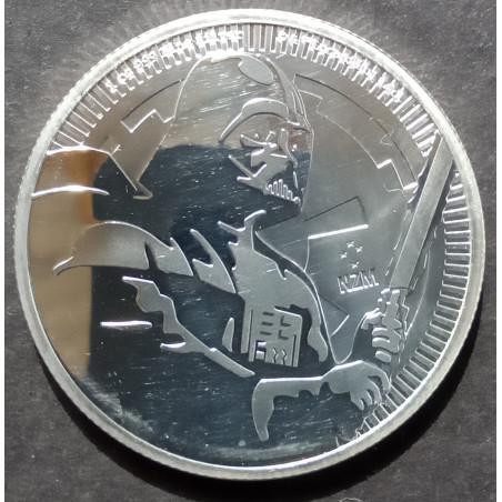 2020 1 Oz Niue Star Wars Darth Vader Reverse