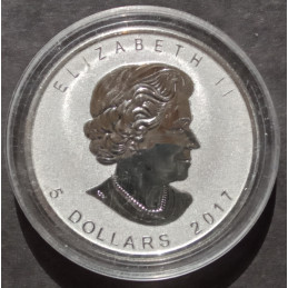 2017 1 Oz Canada Maple Leaf Maple Privy Obverse