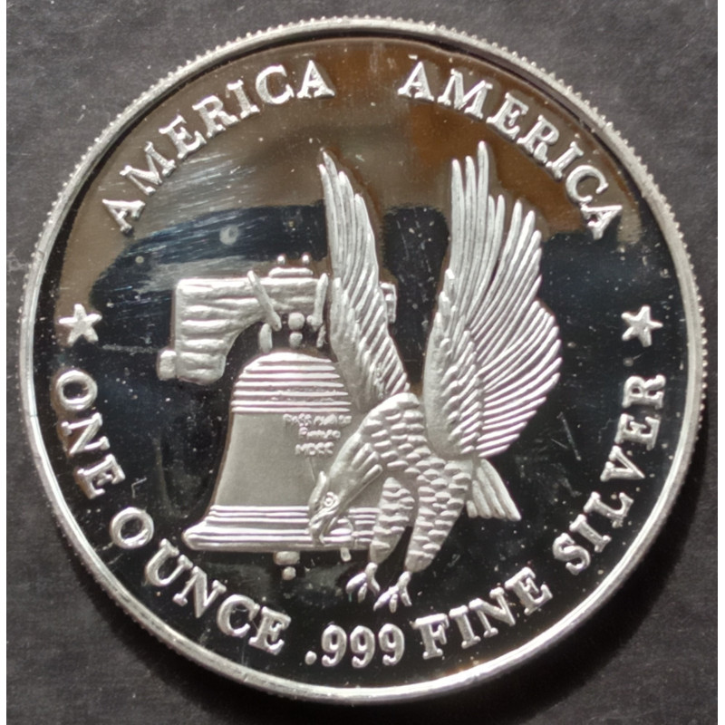 1 Oz Coast Guard/Eagle/Bell Round Reverse