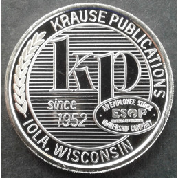 2000 1 Oz Krause Publications IOLA Car Show Reverse