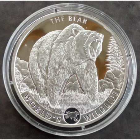2022 1 Oz Congo DR Wildlife Bear Obverse