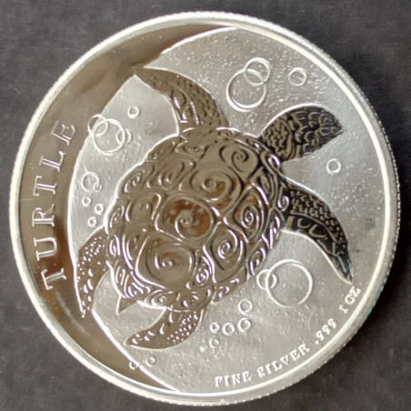 2021 1 Oz Niue Taku/Turtle Reverse