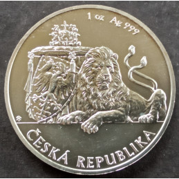2019 1 Oz Niue Czech Lion Reverse