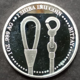 1 Oz APMEX Shiba Inu Reverse