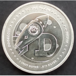 1 Oz APMEX Dogecoin Reverse
