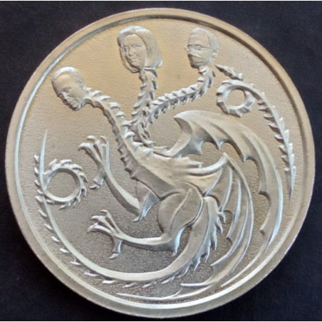 2021 1 Oz Patriot Coins Inflation Unleash the Beast Obverse