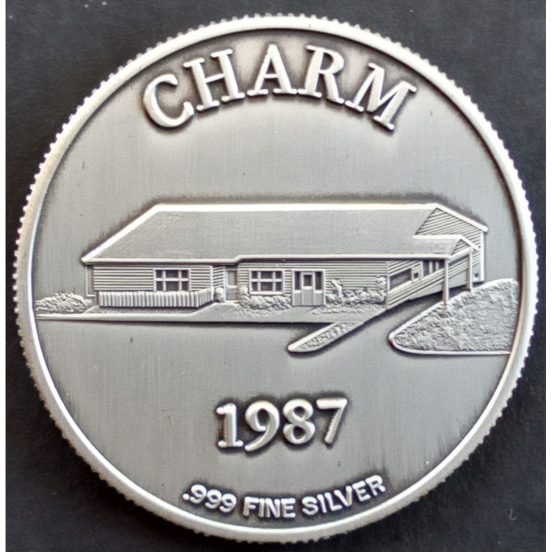 1987 1 Oz Commercial Savings Bank Obverse