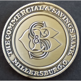 1987 1 Oz Commercial Savings Bank Reverse